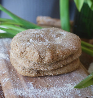 Sourdough Einkorn Pita - 1 Yeast Free Pita Bread