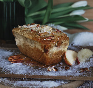 Apple Pecan Kamut Cake