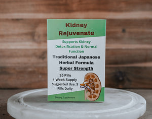 Kidney Rejuvenate: One-Week Kidney and Liver Rejuvenation Herbal Formula- Based on Japanese Medicine