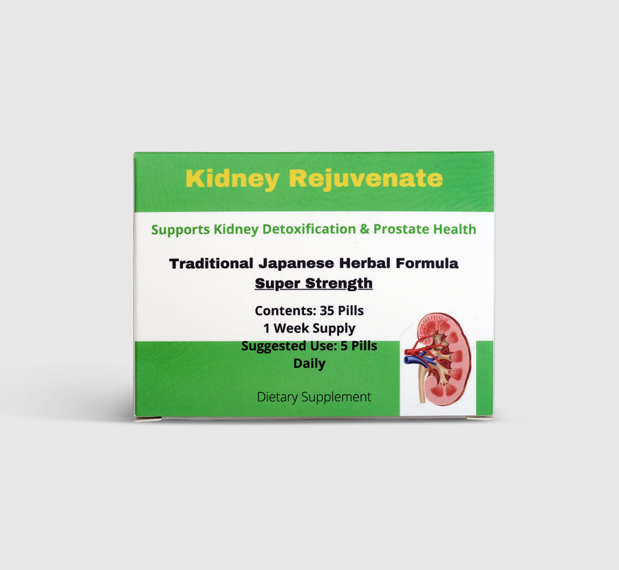 Kidney Rejuvenate: One-Week Kidney and Liver Rejuvenation Herbal Formula- Based on Japanese Medicine