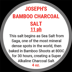 Bamboo Charcoal Salt - 2oz